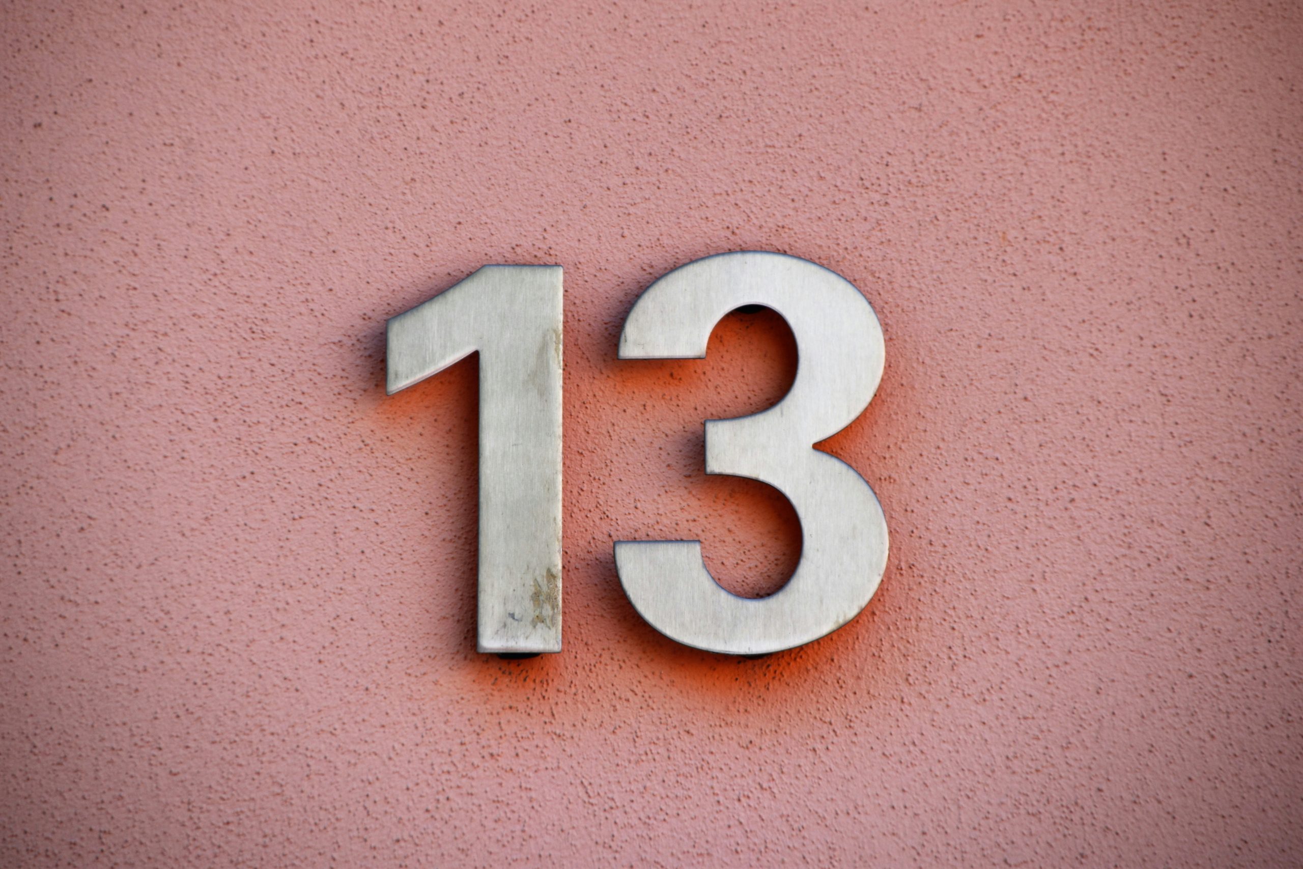 house number 13